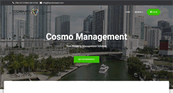 Desktop Screenshot of cosmo-management.com